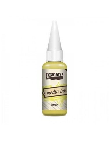 SOLVENT-BASED INK - LEMON - 20ml - PENTART