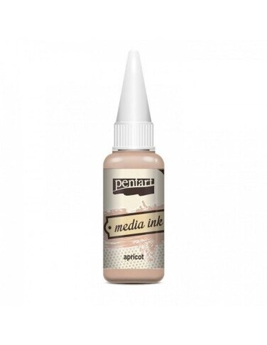 SOLVENT BASED INK - APRICOT - 20ml - PENTART