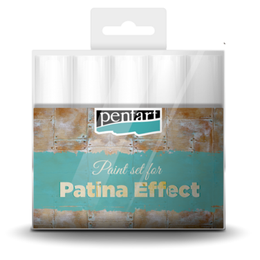 Pentart
Patina effect paint set, 5 x 20 ml acrylic paint