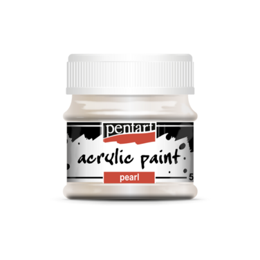Pentart
Acrylic paint pearl 50 ml white