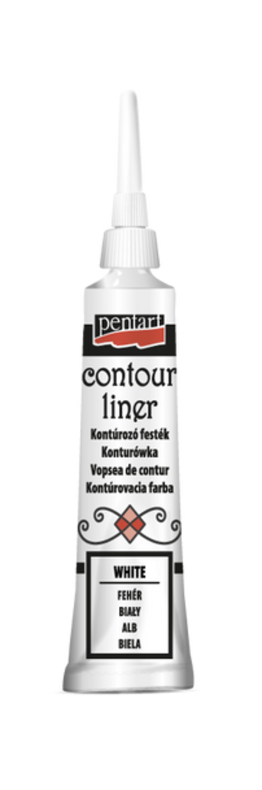 CONTOUR LINER WHITE 20ML