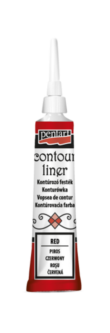 CONTOUR LINER 20ML RED