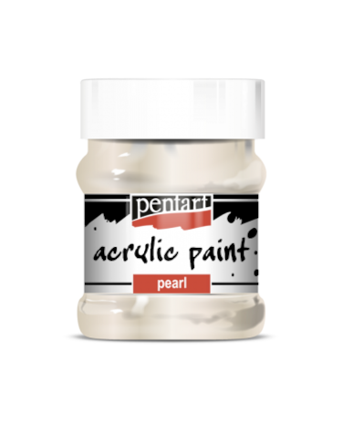 PENTART ACRYLIC PAINT PERAL 230ML