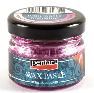 PENTART WAX PASTE METAL MAGENTA