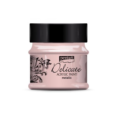 PENTART ACRYLIC PAINT DELICATE ROSE GOLD 50ML