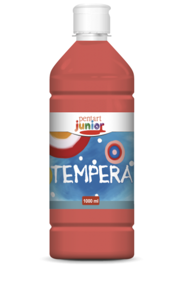 TEMPERA PAINT 1000ML- RED