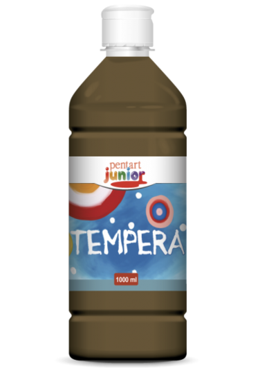 TEMPERA PAINT 1000ML &ndash; BROWN