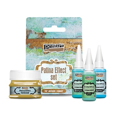 Pentart
Patina Effect Set, 4 pc Natural Patina