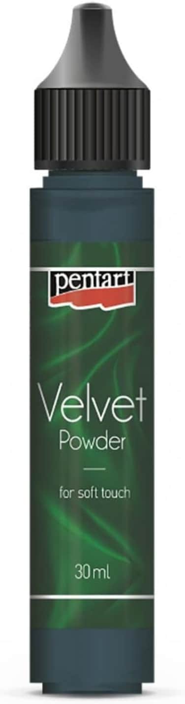 PENTART VELVET POWDER GREEN 30ML