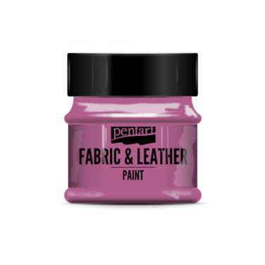 FABRIC AND LEATHER PAINT 50 ML MAGENTA