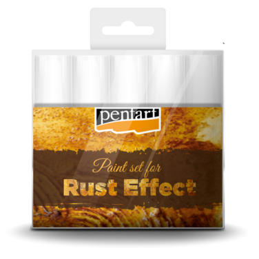 Pentart
Rust effect paint set, 5 x 20 ml acrylic paint