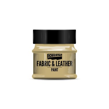FABRIC AND LEATHER PAINT 50 ML LIGHT BROWN