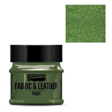 FABRIC AND LEATHER PAINT 50 ML GREEN