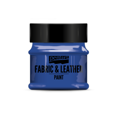 FABRIC AND LEATHER PAINT 50 ML BLUE