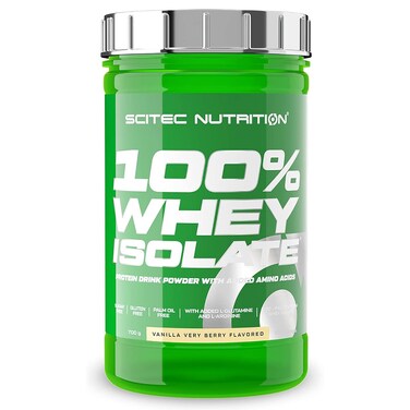 Scitec 100% Whey Protein Isolate, Vanilla, 700 Gm