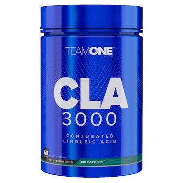 Team One CLA 3000, 180 Capsules, Promotes Fat Burning, Enhances Muscle Retention