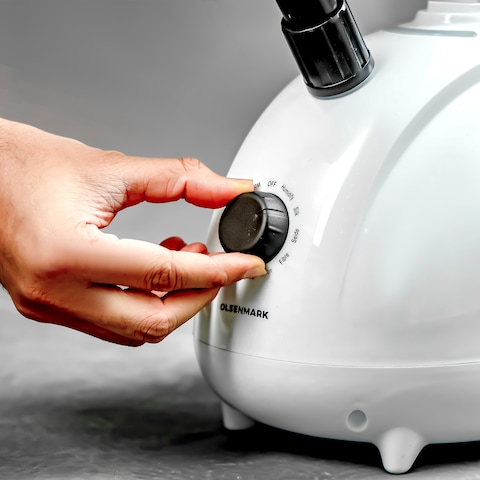 Olsenmark Garment Steamer  OMGS1690N  1.8 L 2000 W  Fast Heating  Suitable for All Kinds of Fabric  Aluminum Pole  White