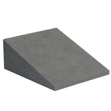 12x14x5.5cm Necklace Stand Gray Jewelry Display Microfiber Jewelry Props Display Rack