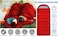 Outdoor Sleeping Bag &ndash; Red, 180x30cm &ndash; Warm, Moisture-Resistant &amp; Portable Sleeping Bag for Cold Weather Camping, Hiking &amp; Backpacking &ndash; Lightweight &amp; Compact for Adults &amp; Kids









Ask ChatGPT