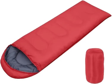 Outdoor Sleeping Bag &ndash; Red, 180x30cm &ndash; Warm, Moisture-Resistant &amp; Portable Sleeping Bag for Cold Weather Camping, Hiking &amp; Backpacking &ndash; Lightweight &amp; Compact for Adults &amp; Kids









Ask ChatGPT