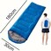 Outdoor Sleeping Bag &ndash; Blue, 180x30cm &ndash; Warm &amp; Moisture-Resistant Sleeping Bag for Cold Weather Camping, Hiking, Backpacking &ndash; Lightweight, Portable &amp; Compact for Adults &amp; Kids
