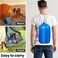 Outdoor Sleeping Bag &ndash; Blue, 180x30cm &ndash; Warm &amp; Moisture-Resistant Sleeping Bag for Cold Weather Camping, Hiking, Backpacking &ndash; Lightweight, Portable &amp; Compact for Adults &amp; Kids