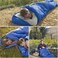 Outdoor Sleeping Bag &ndash; Blue, 180x30cm &ndash; Warm &amp; Moisture-Resistant Sleeping Bag for Cold Weather Camping, Hiking, Backpacking &ndash; Lightweight, Portable &amp; Compact for Adults &amp; Kids