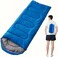 Outdoor Sleeping Bag &ndash; Blue, 180x30cm &ndash; Warm &amp; Moisture-Resistant Sleeping Bag for Cold Weather Camping, Hiking, Backpacking &ndash; Lightweight, Portable &amp; Compact for Adults &amp; Kids
