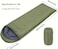Outdoor Sleeping Bag &ndash; Olive, 180x30cm &ndash; Warm, Moisture-Resistant &amp; Portable Sleeping Bag for Cold Weather Camping, Hiking &amp; Backpacking &ndash; Lightweight &amp; Compact for Adults &amp; Kids