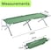 Heavy Duty Foldable Camping Bed &ndash; Double Layer Oxford Fabric Sleeping Cot with Carry Bag &ndash; Strong, Portable Folding Travel Bed for Outdoor, Beach, Camping &amp; Vacation &ndash; Green









Ask ChatGPT