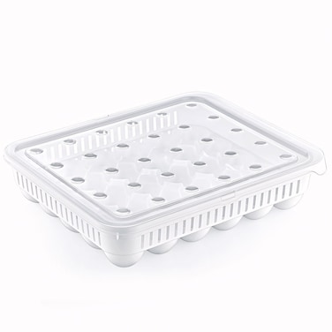 30 Eggs Storage Tray Premium Quality Fridge Organiser