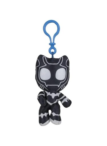 SPIDEY AND HIS AMAZING FRIENDS N Plush Clips 3-Inch - Black Panther