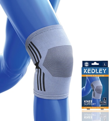 Kedley Knee Support Sleeve (X Large), Premium Elasticated Compression Support Band, Aiding Rehabilitation, Joint Pain, Knee Swelling &amp; Arthritis, Ideal For Sports, Exercise &amp; Everyday Use