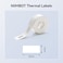 NIIMBOT Thermal Label Maker Paper 15&times;30mm Stickers Waterproof Tear-Resistant Self-Adhesive Replacement for D11/D110 Label Printer Office&amp;Home 195 Labels/Roll (White)