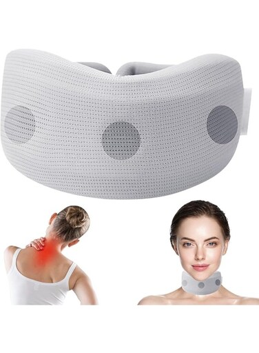 Brace for Neck Pain and Support,Soft Foam Wraps Keep Vertebrae Stable and Aligned forStabilizes Vertebrae &amp; Relieves Neck Pain