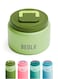 240ml Replaceable Nesting Food Jar for Lunch Box, Thermos Stainless Steel Double Wall Insulated Travel Food Flask for Kids, 8oz (Green)