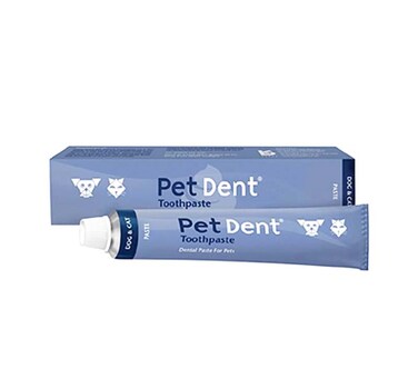 Kyron Pet Dent Malt-Flavored Toothpaste for Dogs &amp; Cats - Natural Antibacterial Oral Care, Freshens Breath &amp; Prevents Gum Disease 60g