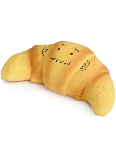 Camon Latex Brioche with Pp Filling Material and Squeaker Dog Toy
