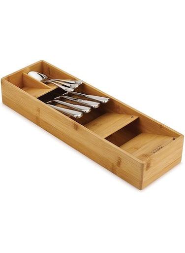 Joseph Joseph Drawerstore Bamboo Compact Cutlery Organizer