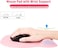 EooCoo Mouse Pad with Wrist Support,Ergonomic Mousepad with Memory Foam Wrist Rest,Mouse Mat Non-Slip Rubber Base,Wear Resistant Matt Desk Accessories for PC Laptop,Gaming,Home,Office-Cute Pink