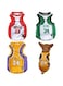 TOMVAES 3Pack Dog Clothes for Small Dog Girl Puppy Clothes for Chihuahua Yorkies Bulldog Clothes for Medium Dogs Boy Basketball Jersey Pet Outfits Dog Shirt Apparel Accessories (Medium)