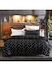Printed Duvet Cover Set 400 thread Count Single Size Beding Set Cotton Breathable &amp; Cozy Bed Sheet Set Include Duvet Cover &amp; Fitted Sheet With 2 Soft Pillow Coves