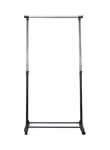 Cloth Hanger Steel and Plastic Multipurpose Garments Rack Multicolour 86.5 X 44 X 94cm