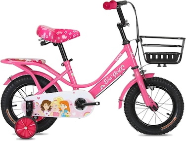 Vaux - Eva 12" Girls Bike - Dark Pink