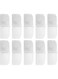 YHRY 10pcs Pet Fountain Filter Set, Triple Filtration System Activated Carbon for Automatic Pet Water Dispenser for Cats Dogs