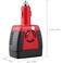 150W Car Power Inverter 12V DC to 220V AC Converter with USB 2.1A Fast Charging Adapter