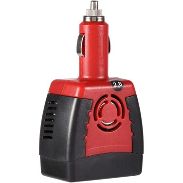 150W Car Power Inverter 12V DC to 220V AC Converter with USB 2.1A Fast Charging Adapter