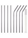 Set of 10 Stainless Steel Straws FDA-Approved extra Long 10.5'' Drinking Metal Straws For 30oz Stainless Tumblers Ramblers Fits all RTIC Yeti Ozark Trail Tumblers Cold Beverage