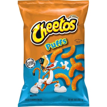 Cheetos Jumbo Puffs Cheese Flavored Corn Snacks, 255.1g