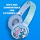 Volkano Disney Stitch 3D Bluetooth Wireless Stereo Headphones For Kids , Kid-Friendly Safe Volume Up To 10 Hours Playtime Soft Padded &amp; Adjustable Headband Swivel Cups Built-In Mic, Aux Input